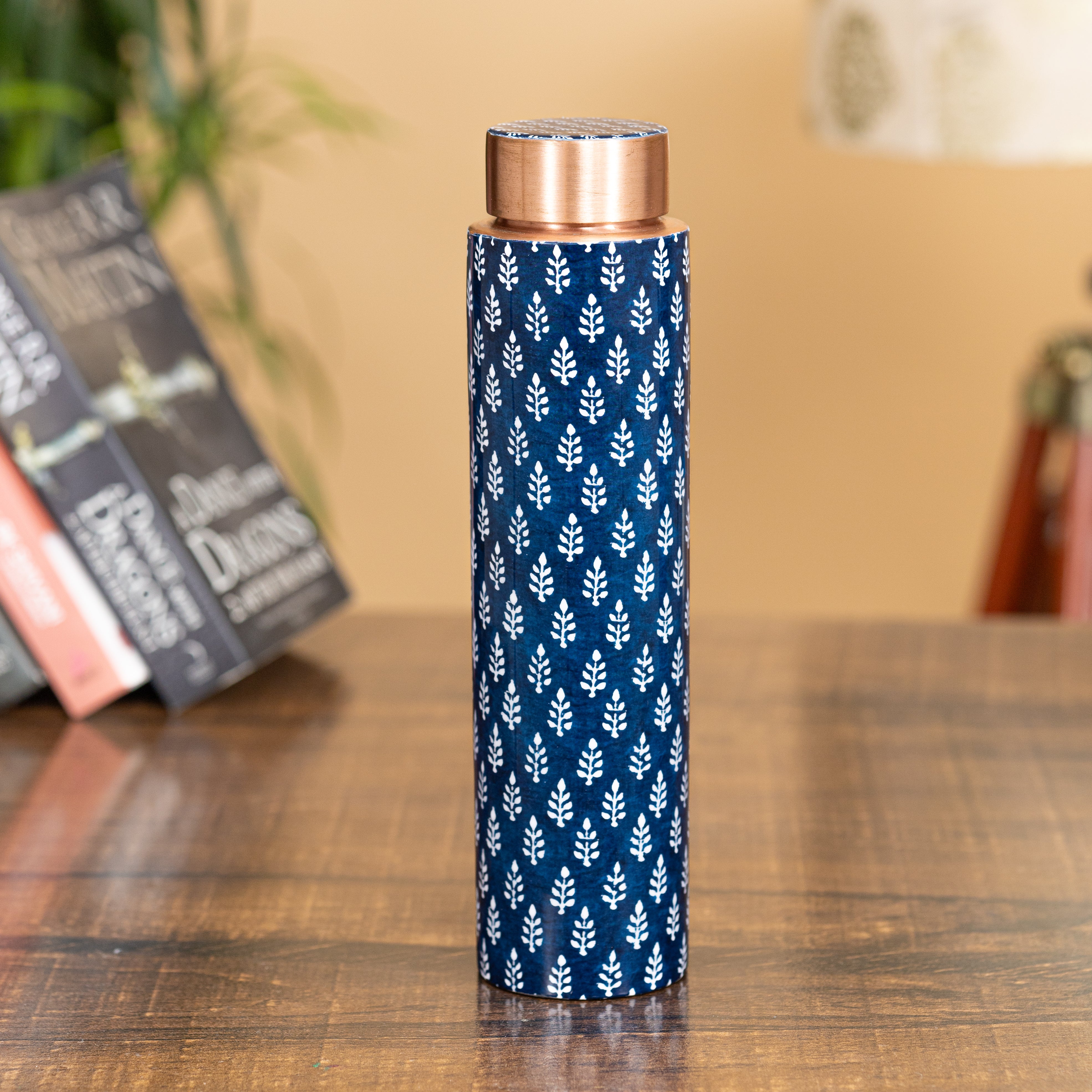 Madhubani Copper Bottle